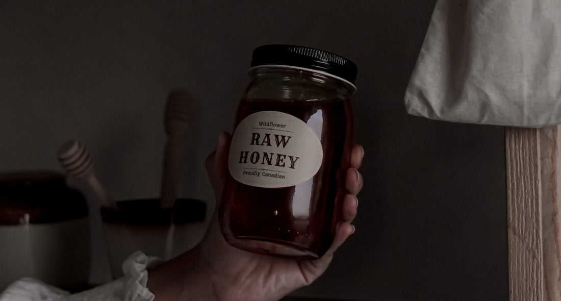 light and dark honey showing why honey varies in color